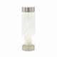 Crystal Infused Glass Water Bottle - Cleansing Clear Quartz - Chips