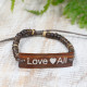 6x Coco Slogan Bracelets - LoveAll