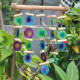 Green &amp; Purple Driftwood Chime