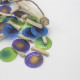 Green &amp; Purple Driftwood Chime