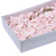 10x Craft Soap Flowers - Hyacinth Bean - Pink