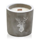 Med Pot - Stag Head - Whiskey &amp; Woodsmoke
