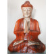 Hand Carved Buddha Statue - 30cm Welcome