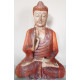 Hand Carved Buddha Statue - 60cm Teaching Transmission