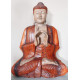 Hand Carved Buddha Statue - 60cm Two Hands