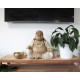 Happy Buddha - Whitewash 50cm