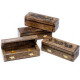 Incense Cone Smoke Box 6&quot; - Mango Wood