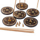 Mango Wood Disc 10cm (Cone &amp; Incense)