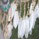 6x Pastel Pink Macramé Dream Catcher 12cm (asst colours)