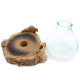 Molten Glass Large Fish Tank 3.7 litre (with light cavity)- 30cm