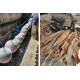 Natural Coconut Lamp - Whitewash Wrapover