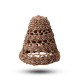 Natural Banana Leaf Lamp Shades - Set of 3