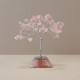 Gemstone Tree with Organite Base - 80 Stone - Rose Quartz
