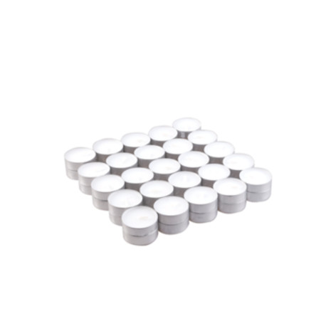 50x Unscented Tealight (4hr)