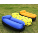 Inflatable Sofa Lounger Lazy Air Bed Sack for Camping Beach - Blue