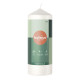 Bolsius Cloudy White Essential Pillar Candle (150mm x 58mm)