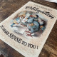 Alice in wonderland  - Obligation  - Metal Vintage Wall Sign