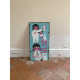 Bathroom Brush teeth wash hands -  Metal Wall Sign