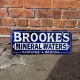 Brookes Mineral Water - Metal Advertising Wall Reprocuction Sign