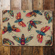 Death Moth Metal Wall Sign Plaque