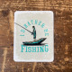 i&#039;d rather be fishing Tin Sign Metal Sign Plaque