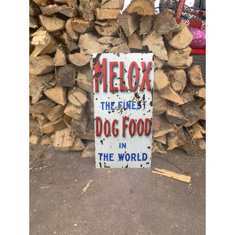 Melox Dog Food 24  Metal Wall Sign