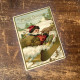 Merry Christmas Vintage Christmas Father christmas  - Metal Advertising Wall Sign (1)