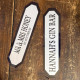 Street Sign Personlised Custom Your Any Text Metal Long Sign Plaque