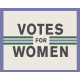 Votes for Woman suffragette - Metal Propaganda Wall Sign