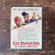 Why is the Hatter Mad? Guinness is good for you alice in wonderland - Metal Advertising Wall Sign -