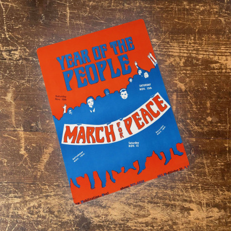 Year of the People Civil Rights - Metal Movie Wall Sign - Vintage Art