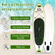 Inflatable Stand Up Paddle Board, 10&#039; x 30&quot; x 4&quot;, Non-Slip SUP, with ISUP Accessories, Hand Pump, 3 Fins, Adj Paddle for Youth A