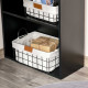 120cm Modern Computer Desk Bookshelf Study Table Workstation PC Laptop Writing Home Office 6 Shelves, Black