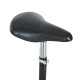 120W Foldable Powered Scooters with 24V Rechargeable Battery, Adjustable Ride on Toy (Black)
