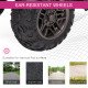 12V Kids Quad Bike with Forward, Reverse Functions, Ride-On ATV w/ Music, LED, Headlights, for Ages 3-5 Years - Pink