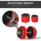 20KGS 2-In-1 Dumbbell &amp; Barbell Adjustable Set Strength Muscle Exercise Fitness Plate Bar Clamp Rod Home Gym Sports Area