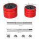 20KGS 2-In-1 Dumbbell &amp; Barbell Adjustable Set Strength Muscle Exercise Fitness Plate Bar Clamp Rod Home Gym Sports Area