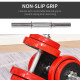 20KGS 2-In-1 Dumbbell &amp; Barbell Adjustable Set Strength Muscle Exercise Fitness Plate Bar Clamp Rod Home Gym Sports Area