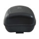 24L Motorcycle Trunk Hard Tail Bike Top Box Rack Mount Luggage Helmet Storage Carrier Case Universal Scooter w/Keys &amp; Plate