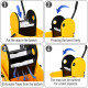 25L Mop Bucket, with Wringer, Wheels and Handle - Yellow
