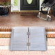 2ft Folding Aluminum Wheelchair Ramp Scooter Portable Mobility Assist Suitcase Access Aid Disabled
