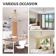 Crystal Chandeliers, K9 Droplets Ceiling Light with 3 E14 Bulb Base, Pendant Lights for Living Room, Bedroom, Dining Room, Hallw