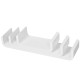 Floating Shelves, Set of 3 Wall Shelf, Shelves for Wall Invisible Mounting, Bedroom Living Room, White