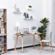 Floating Shelves, Set of 3 Wall Shelf, Shelves for Wall Invisible Mounting, Bedroom Living Room, White