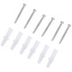 Floating Shelves, Set of 3 Wall Shelf, Shelves for Wall Invisible Mounting, Bedroom Living Room, White