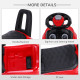 3-in-1 Ride On Car Foot To Floor Slider Toddler w/ Horn Steering Wheel NO POWER Manual Under Seat Storage Safe Design for 1-3 Ye