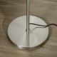 3-Light Tree Floor Lamps for Living Room, Modern Standing Lamp for Bedroom with Globe Lampshade, Steel Base, Bulb not Included, 