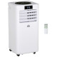 7000 BTU Air Conditioning Unit, 3-in-1 Portable Air Conditioner, Dehumidifier, Cooling Fan with Remote Control, Digital Display,