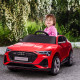 Audi E-tron Licensed 12V Kids&#039; Electric Ride on, Electric Car for Kids, with Parental Remote, Music Lights MP3, Suspension Wheel