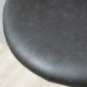 Bar Stools Set of 2, Swivel Counter Height Barstools with Back, Adjustable PU Leather Bar Chairs, Modern Armless Kitchen Island 